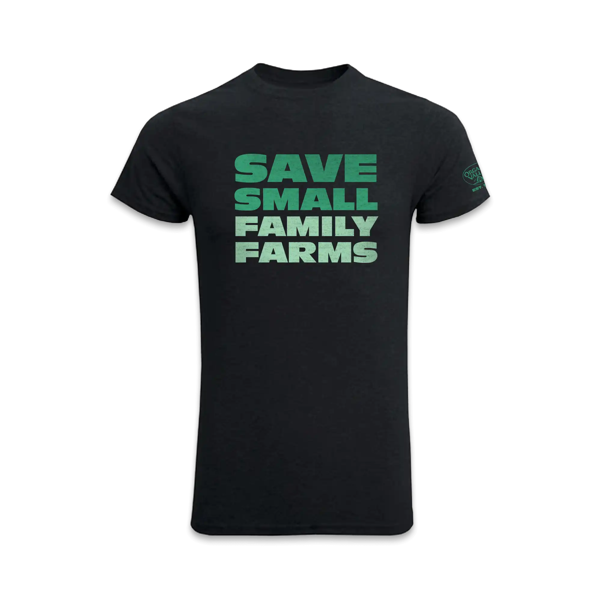 Save Small Family Farms Tee in Carbon color