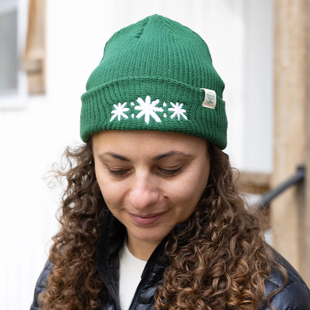 Winter Beanie in Green color