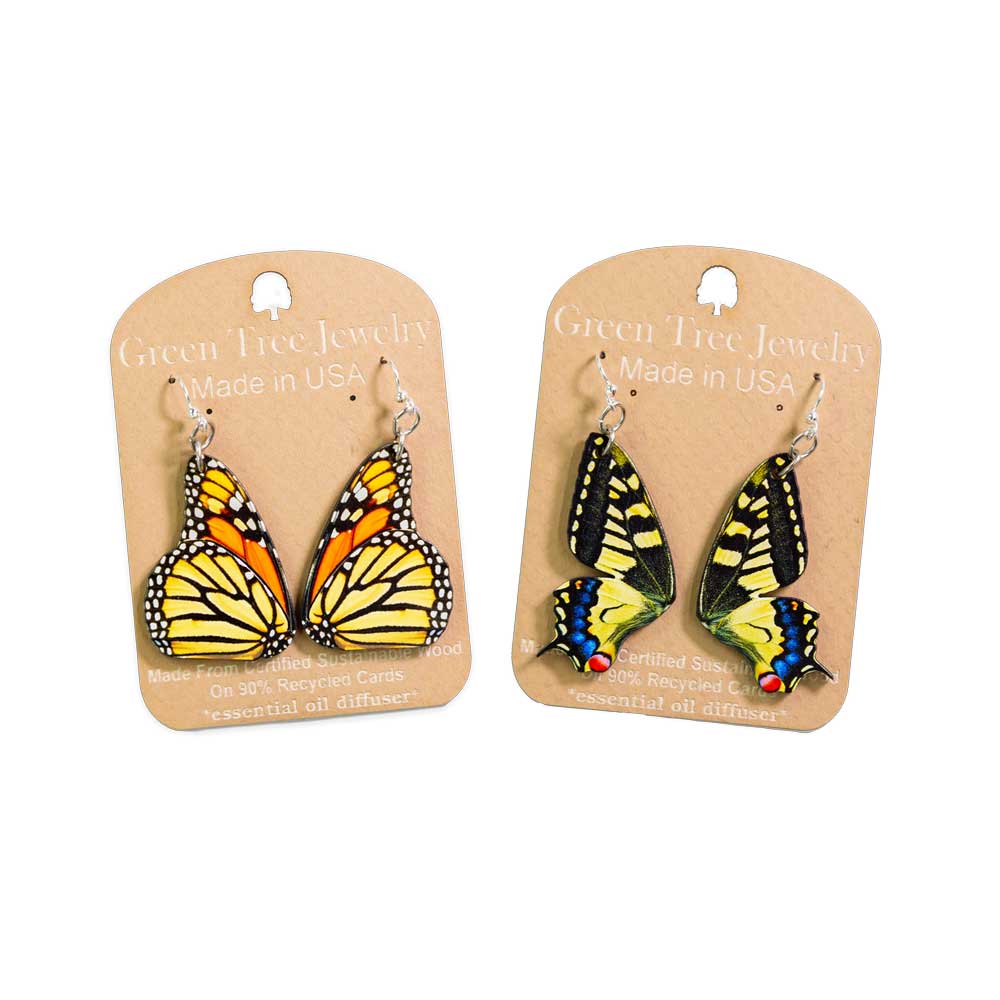 Monarch Butterfly Earrings in Monarch color