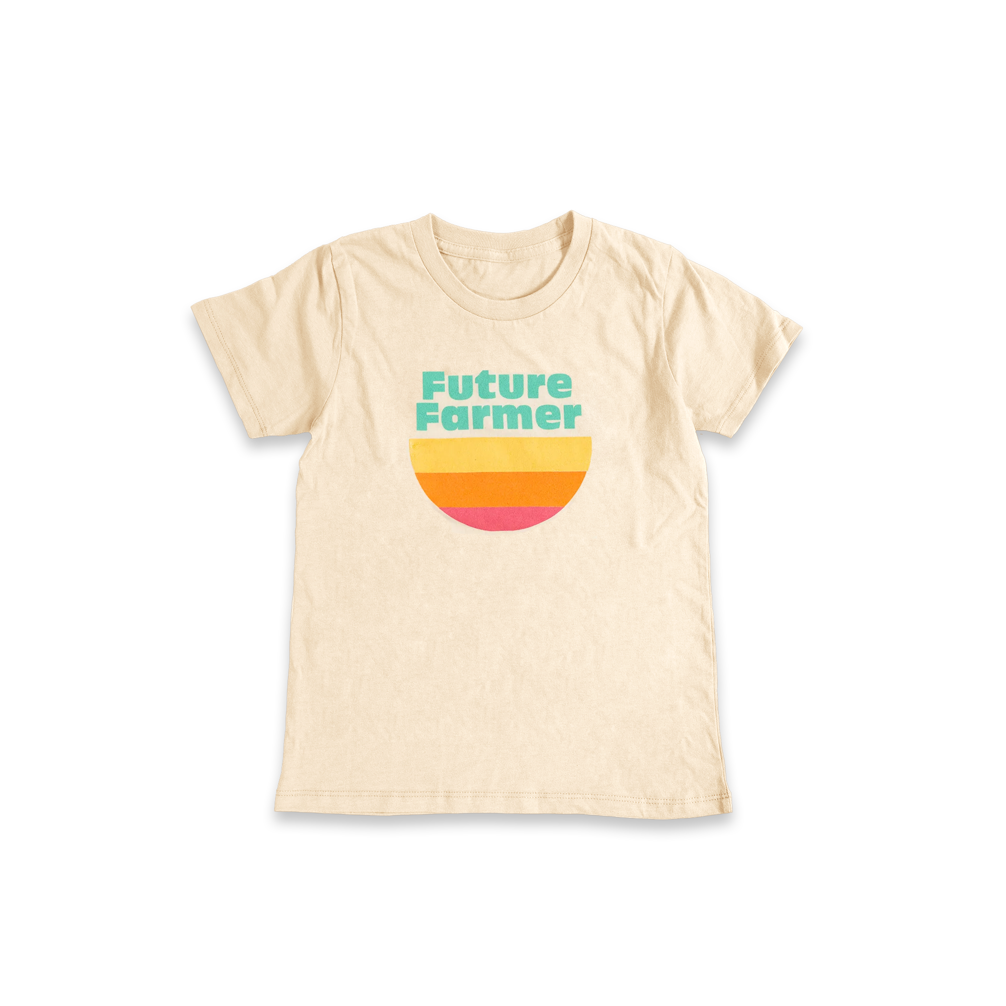 Future Farmer Kids Tee in Ivory color