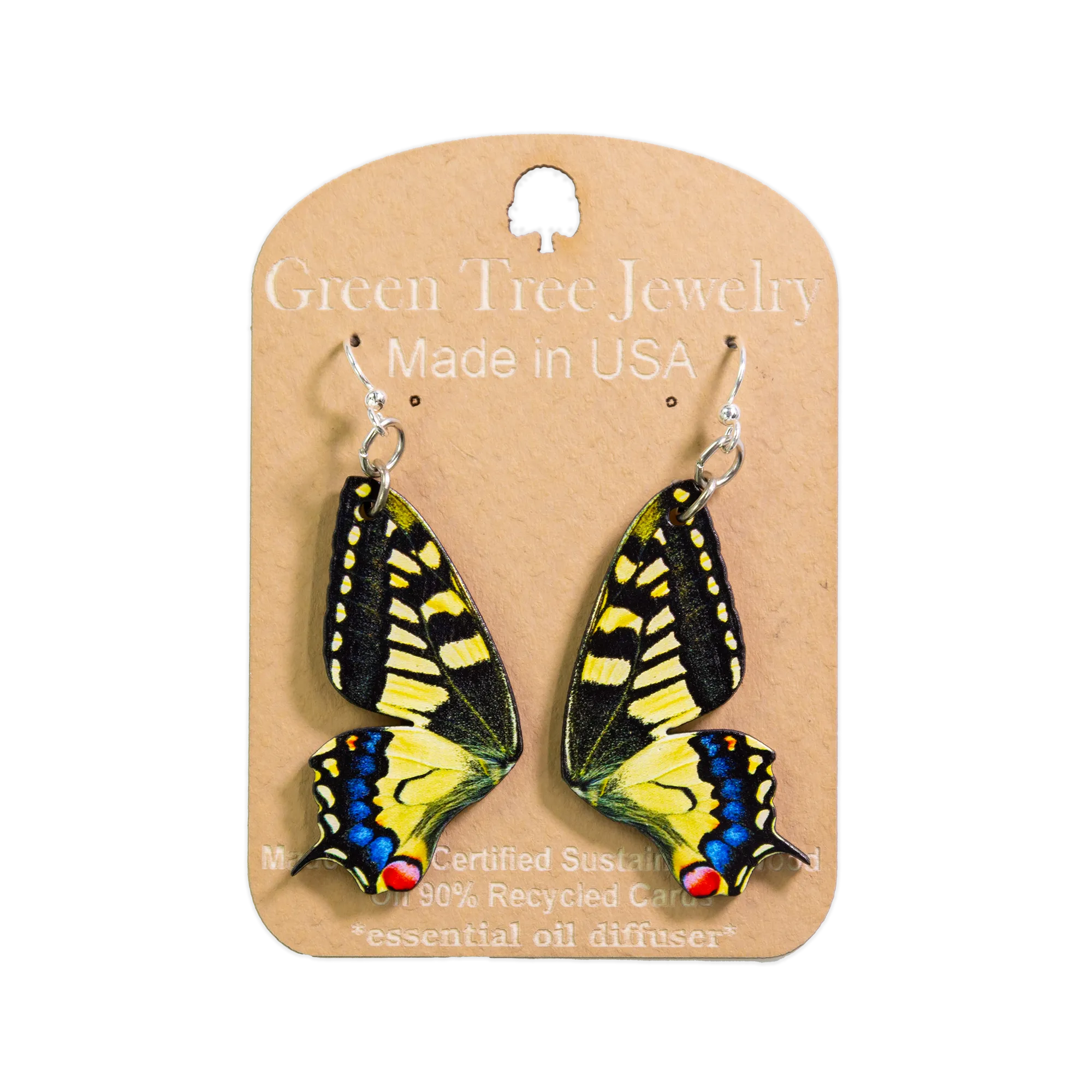 Visit the Swallowtail Butterfly Earrings Product Page