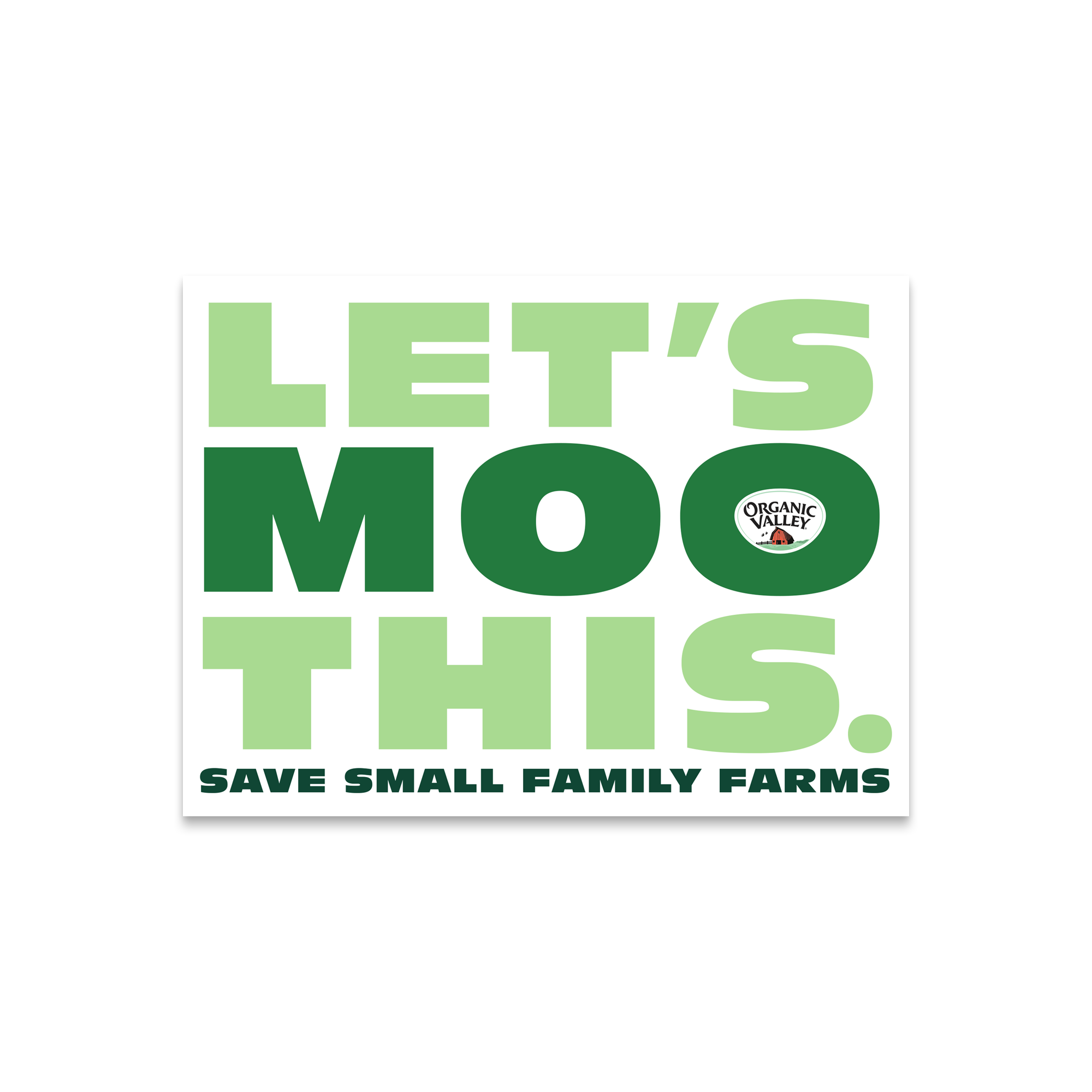 Visit the Let's Moo This Sticker Product Page